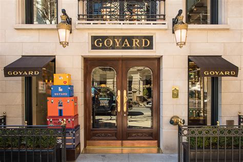 goyard door panels|goyard boutique locations.